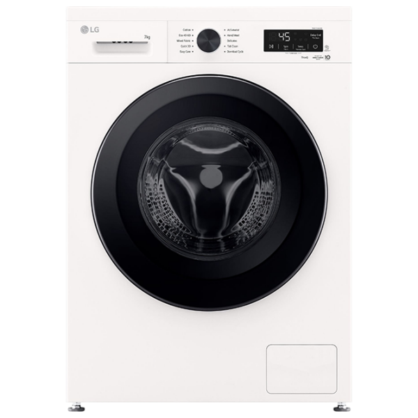 Стиральная машина LG F2X10S7NWK Белый 7 кг, 1200 об/мин, A photo 1