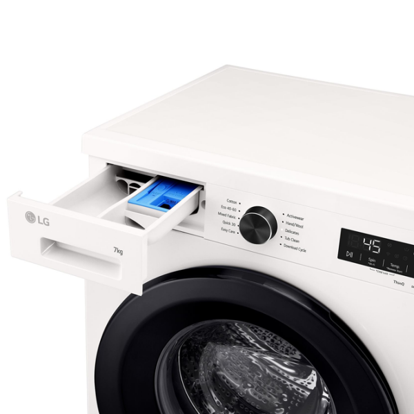 Стиральная машина LG F2X10S7NWK Белый 7 кг, 1200 об/мин, A photo 7
