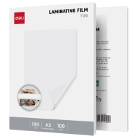Folie pentru laminare DELI DLET176 Transparent A3, 