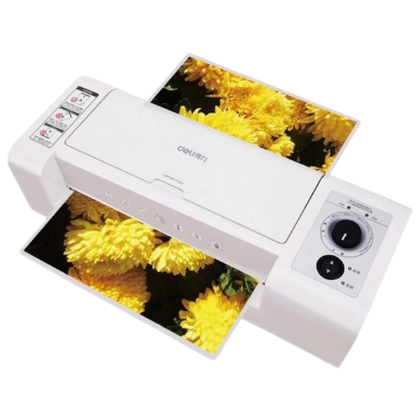 Laminator DELI DLE3892EU White A3, 30 cm/min photo 2