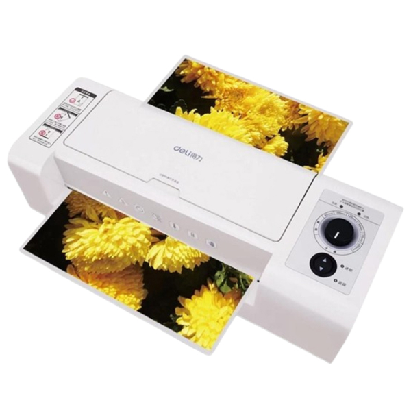 Laminator DELI DLE3891EU White A4, 25 cm/min photo 2