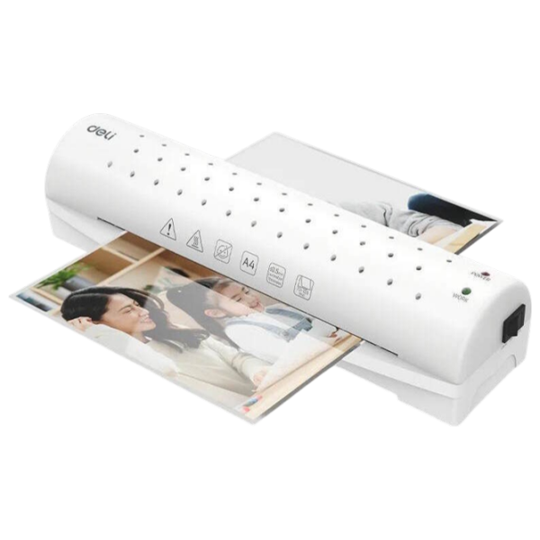 Laminator DELI DLET106 White A4, 25 cm/min photo 1