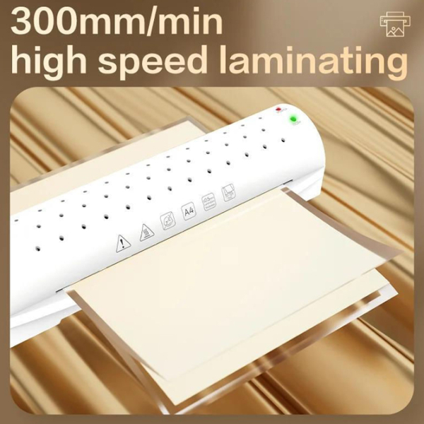 Laminator DELI DLET106 White A4, 25 cm/min photo 4