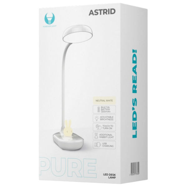 Lampă LED Forever Light FLB-30 White Rețea photo 3