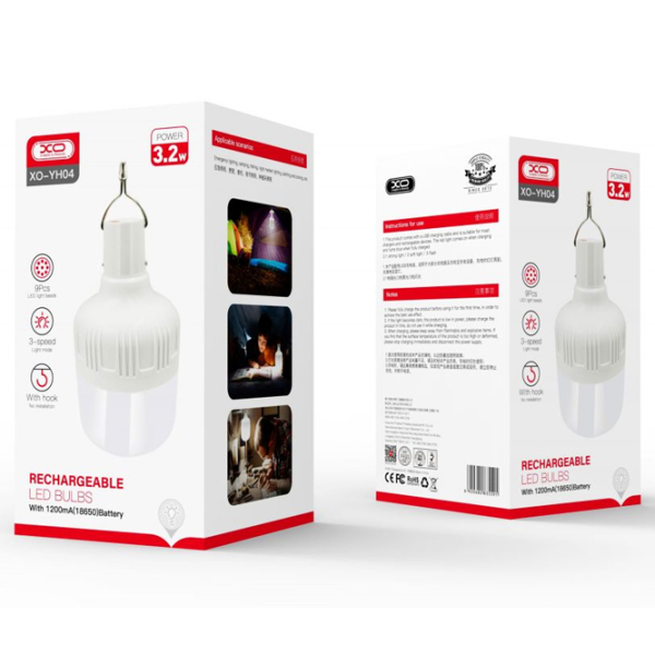 Bec LED XO XO YH04   | 3.2 W | White photo 4
