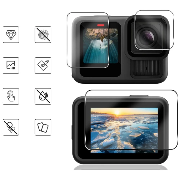 Sticlă de protecție Tech-Protect Hartowane Glass Fit 2-Set Transparent  photo 2