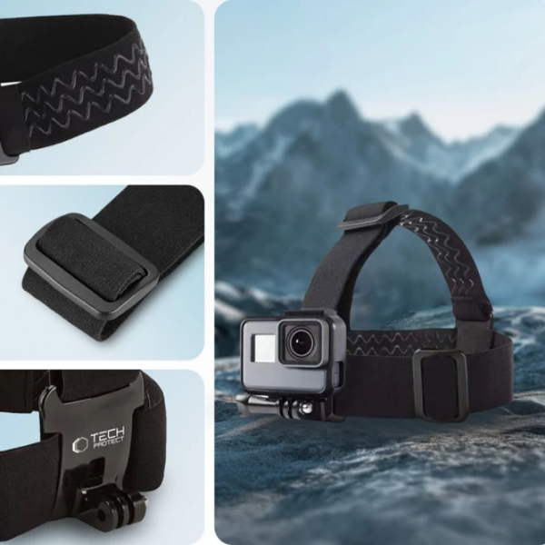 Fixator Tech-Protect Head Mount Black  photo 4