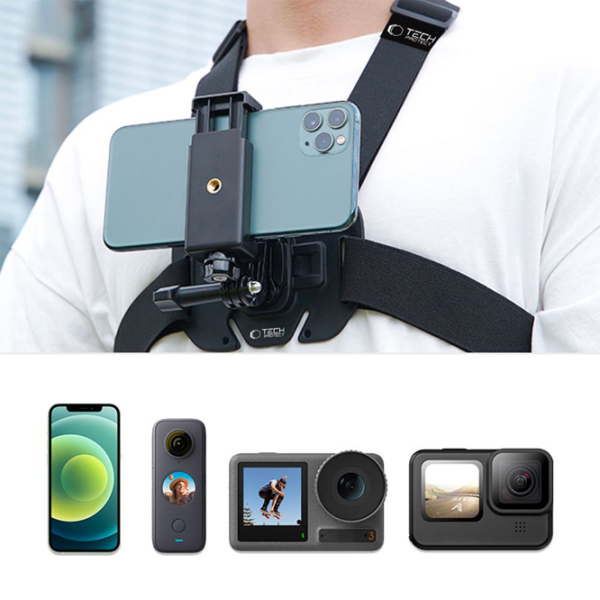 Fixator Tech-Protect Chest Mount Black  photo 2