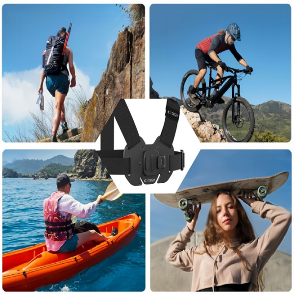 Fixator Tech-Protect Chest Mount Black  photo 6