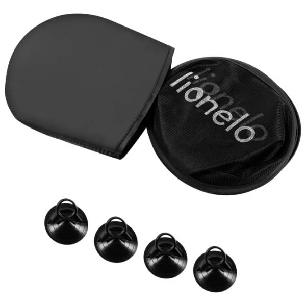 Parasolar Lionelo Sunshade Black Poliester photo 2