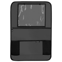 Organizator Lionelo Seatorganizer Gray Piele sintetică