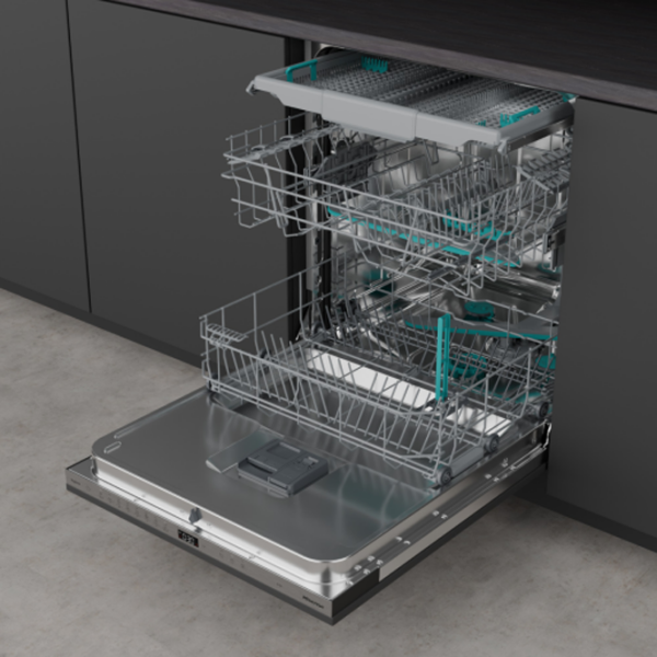 Mașină de spălat vase Hisense HV673D64 Inox 16 seturi, D photo 7