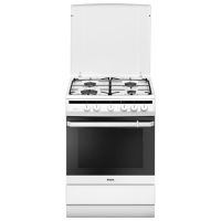 Aragaz Hansa FCMW63000 White Tipul plitei: Pe gaz, 68 l, Tipul cuptorului: Electric