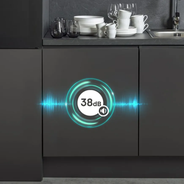 Mașină de spălat vase Hisense HV693A65UVAD Inox 16 seturi, A photo 5