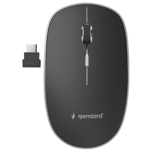 Мышь Gembird MUSW-4BSC-01 Черный Беспроводные, 1600 dpi photo 1