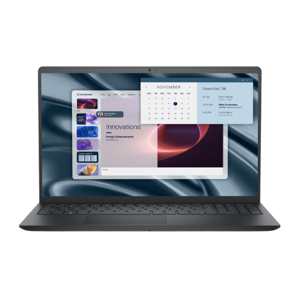 Ноутбук Dell Pro 15 Essential PV15255 Черный 15.6" | 8 ГБ | 512 ГБ | AMD Ryzen 5 7520U | VGA Встроенная photo 1