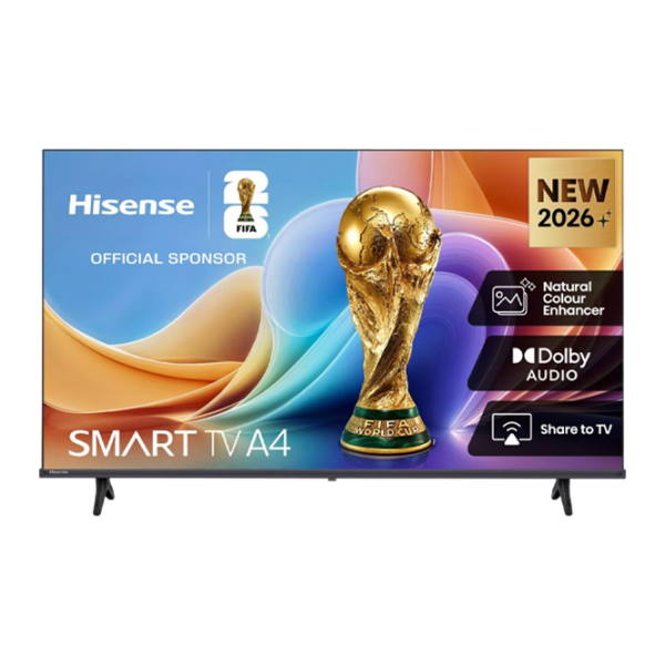 Телевизор Hisense 40A4S Smart TV Full HD Черный 40" | DLED | Full HD photo 1