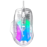 Mouse Havit MS1011SE White Cu fir / 7200 dpi