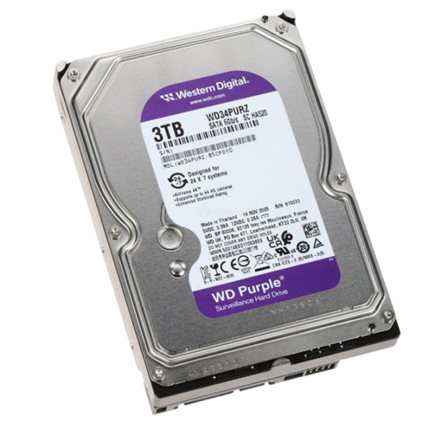 HDD Western Digital WD34PURZ 3.5'' 3 TB  photo 2