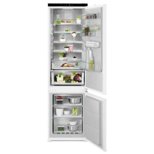 Frigider AEG NSC8M191DS White 207l / No Frost, 62l / No Frost, D photo 1