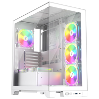 Carcasă 1STPLAYER Mi8 White micro ATX