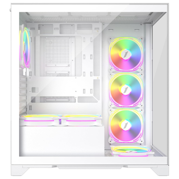 Carcasă 1STPLAYER Mi8 White micro ATX photo 3