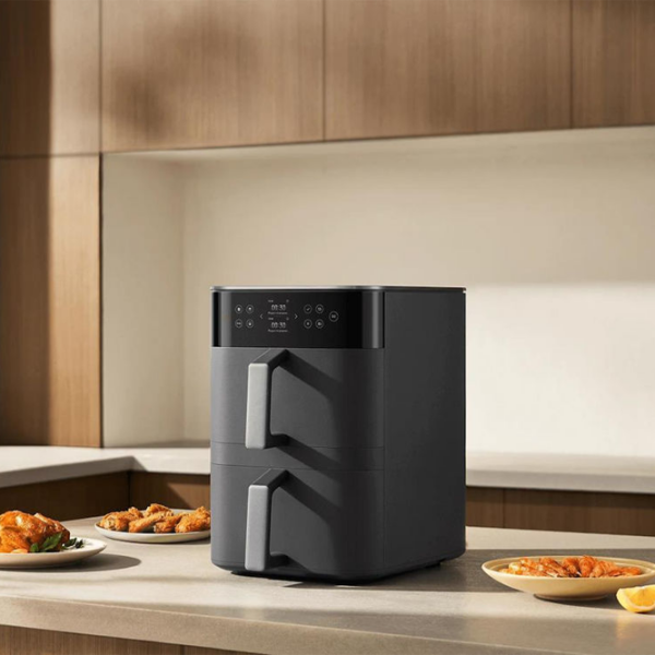 Friteuză-cuptor Xiaomi Dual Zone Black 2800 W photo 6