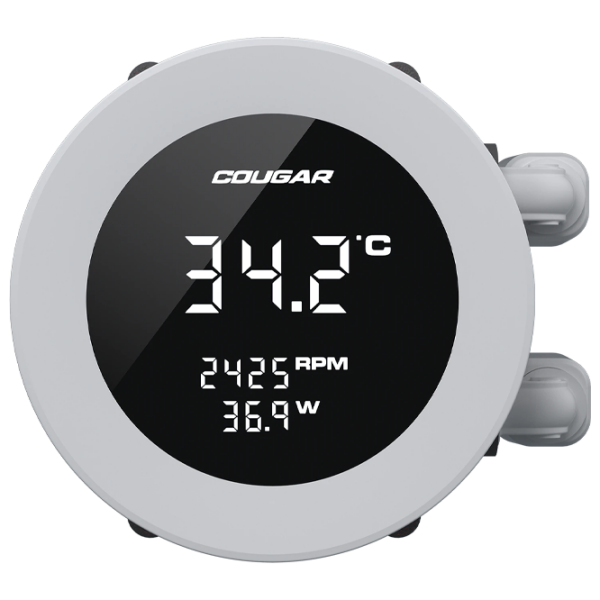 Жидкостное охлаждение Cougar Poseidon Vistek ARGB 240 Белый  photo 5