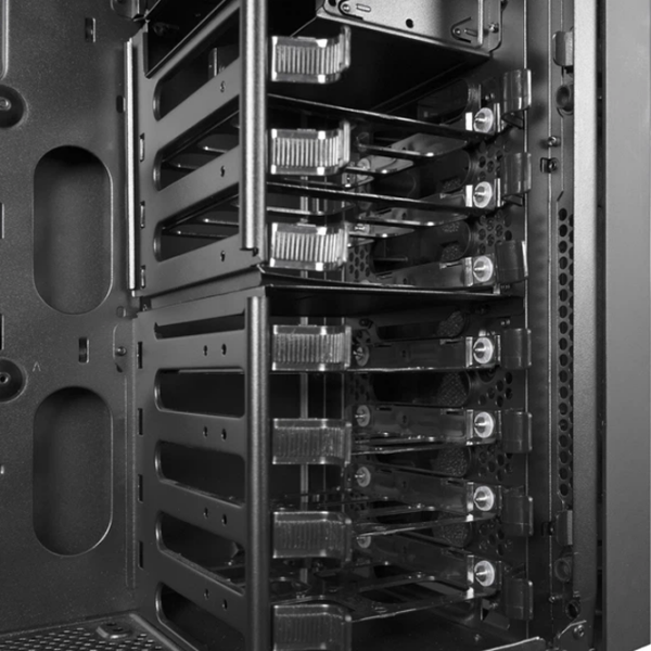 Корпус Chieftec CW-01B-OP Черный micro ATX photo 7