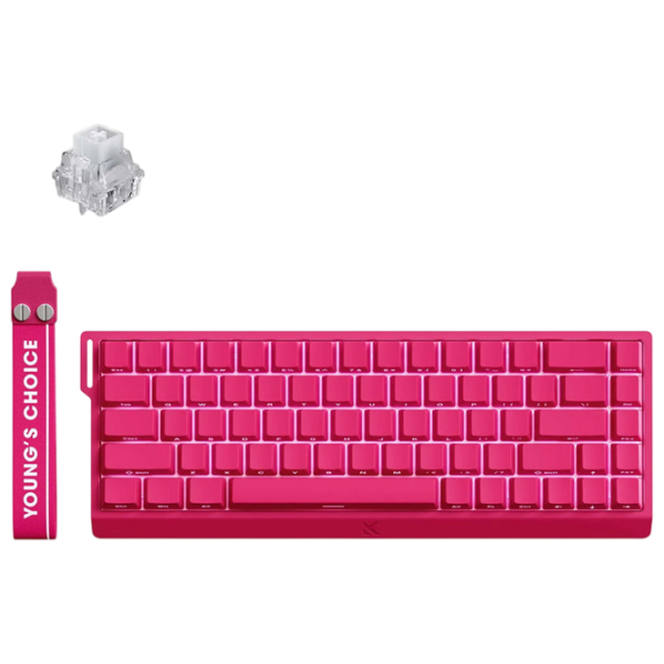 Tastatură Mchose Ace 68 Red Gaming, Cu fir photo 4