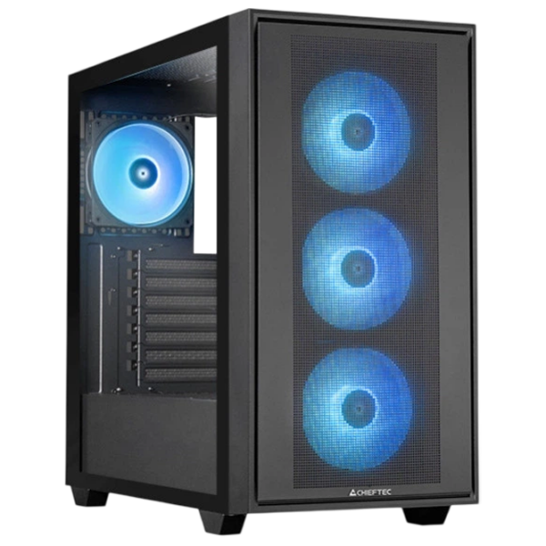 Корпус Chieftec HUNTER 3 Черный micro ATX photo 1