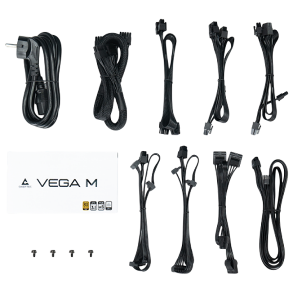 Блок питания Chieftec Vega M PPG-1000-C 1000 Вт Черный  photo 7