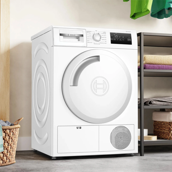 Mașină de uscat rufe Bosch WTN83209FR White 8 kg, B photo 8