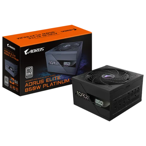 Блок питания Gigabyte AORUS ELITE GP-AE850PM PG5 850 Вт Черный  photo 6