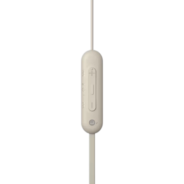 Наушники Sony WI-C100 Бежевый Беспроводные / Персональный / Вкладыши photo 2