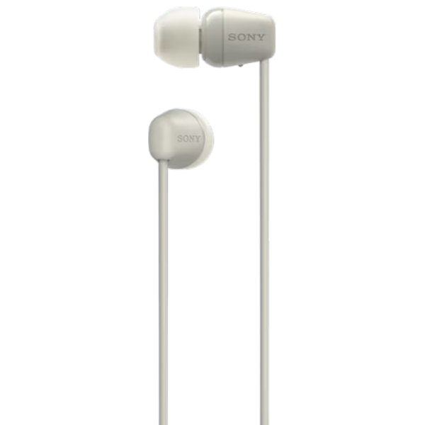 Наушники Sony WI-C100 Бежевый Беспроводные / Персональный / Вкладыши photo 3