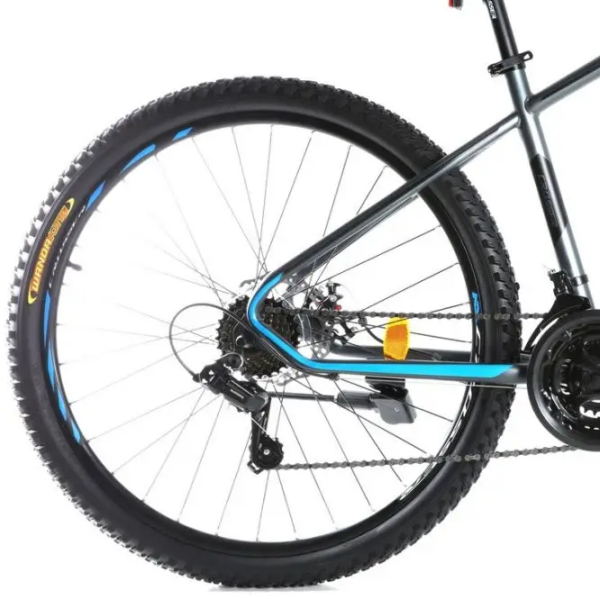 Bicicletă Crosser Gemini 29" 19" Gray Blue Oțel / Pentru adulți photo 4