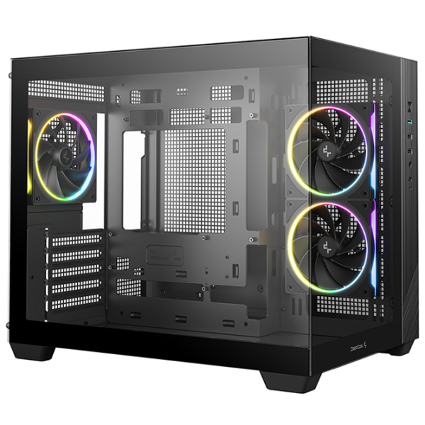 Carcasă Deepcool CG330 3F Black ITX photo 2