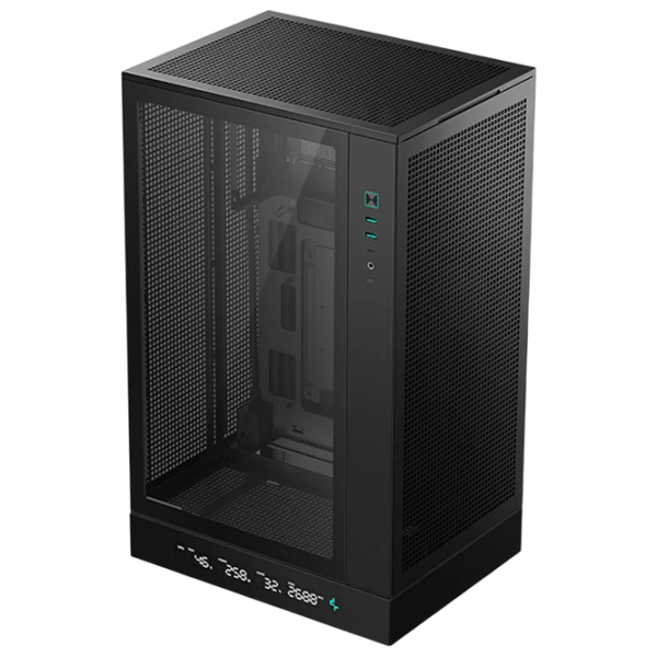 Carcasă Deepcool CH270 Digital Black micro ATX photo 1