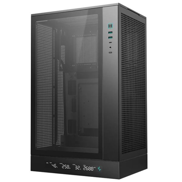 Carcasă Deepcool CH270 Digital Black micro ATX photo 2