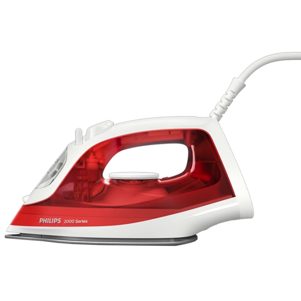 Fier de călcat Philips Seria 2000 Red 2000 W, 25 g/min, 0.25 l, Oțel inoxidabil photo 2