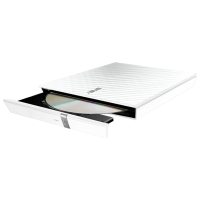 Оптический привод Asus SDRW-08D2S-U LITE Белый USB 2.0, Пластик