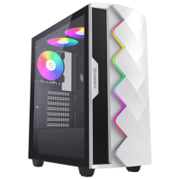 Корпус Gamemax Diamond CP WT Белый micro ATX