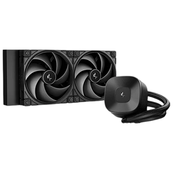 Жидкостное охлаждение Deepcool LE240 V2 ZERO DARK Черный  photo 1