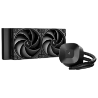 Жидкостное охлаждение Deepcool LE240 V2 ZERO DARK Черный 