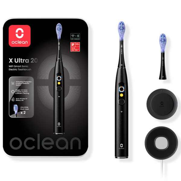 Зубная электрощетка Oclean X Ultra 20 Черный  photo 6