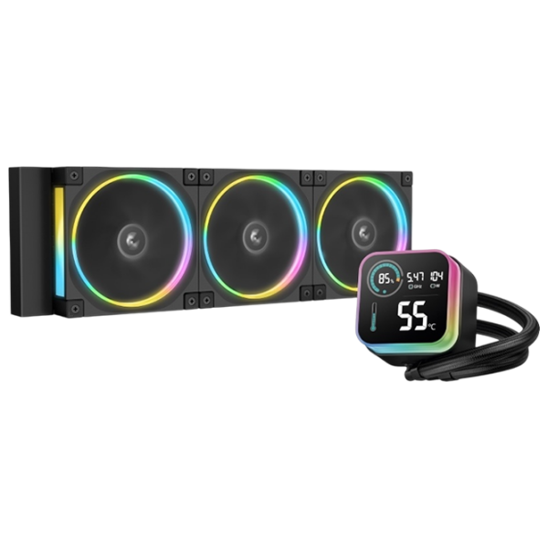 Жидкостное охлаждение Deepcool LQ360 Ultra ARGB Черный  photo 1