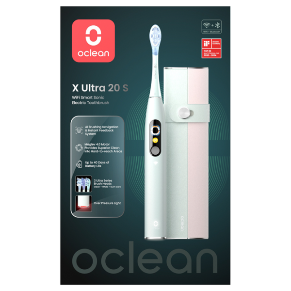 Periuță de dinți electrică Oclean X Ultra 20 S Green  photo 6