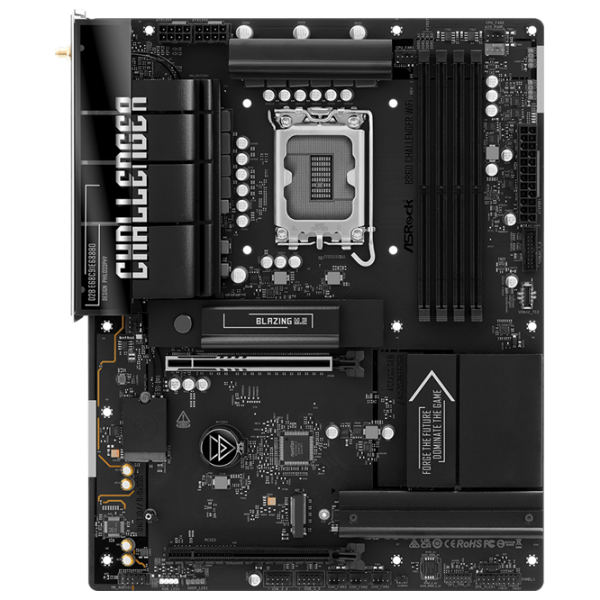 Материнская плата ASRock B860 CHALLENGER WIFI ATX  photo 5