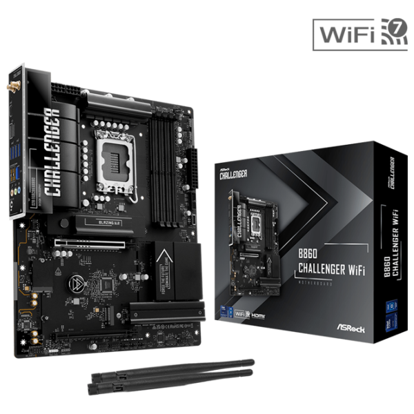 Материнская плата ASRock B860 CHALLENGER WIFI ATX  photo 6